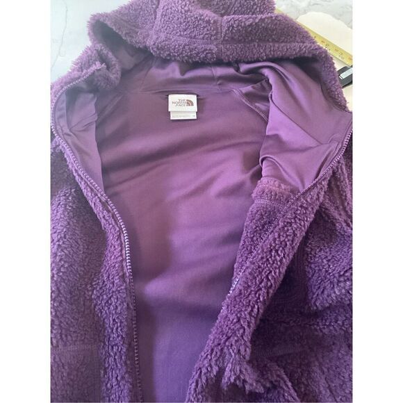 The North Face Womens Ridge Full Zip Hoodie Sz M BlackBerry Wine - Picture 6 of 9